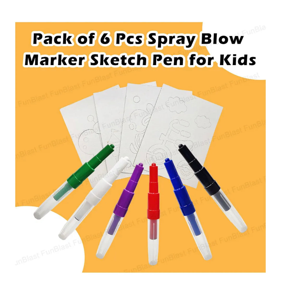 Blow Pens ( Set of 6 pen )