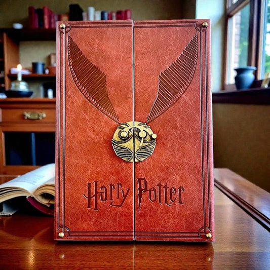 Harry Potter Premium Metal Lock Leather A5 Diary