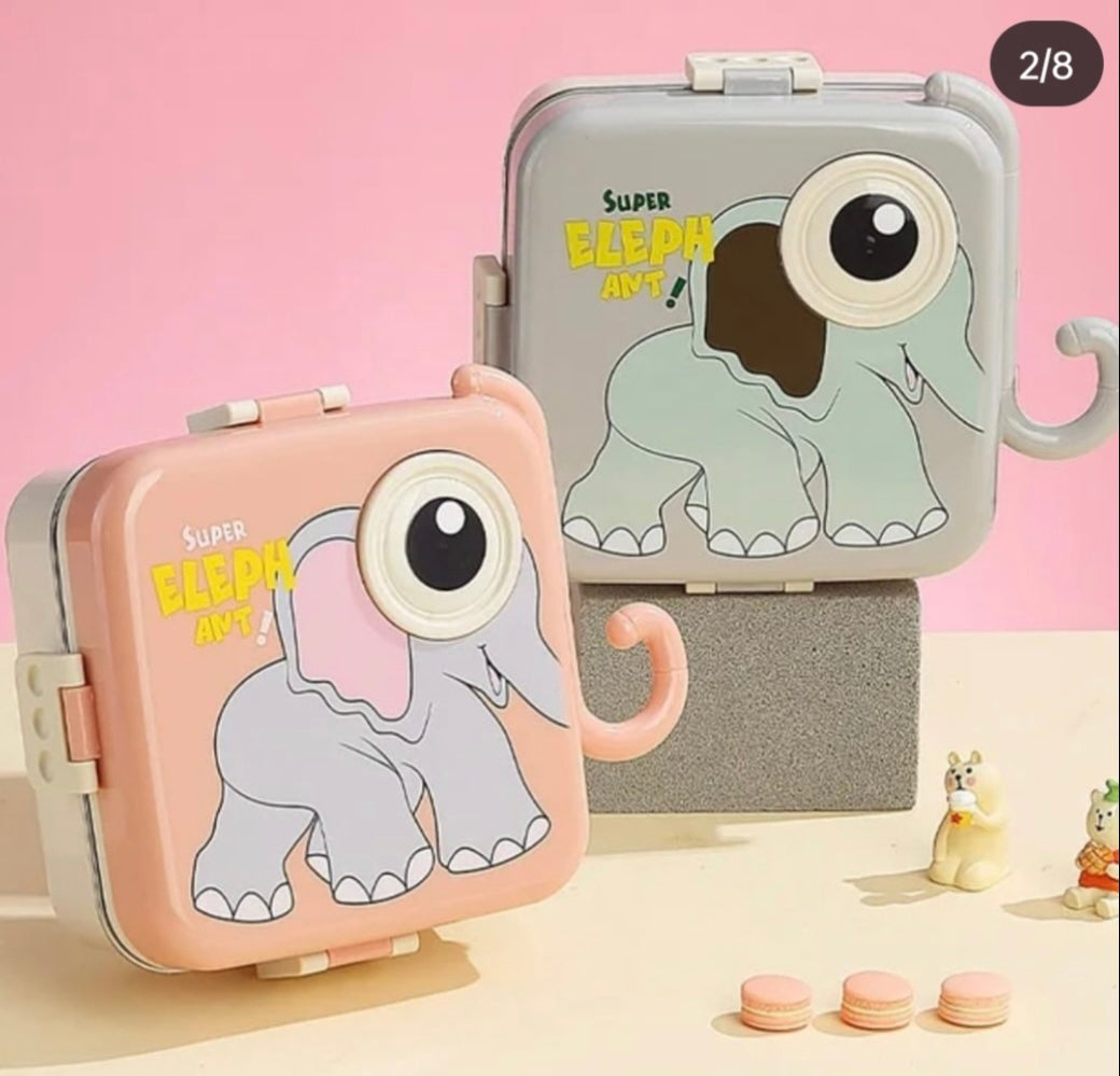 Elephant Design Bento Stainless Steel Lunch box