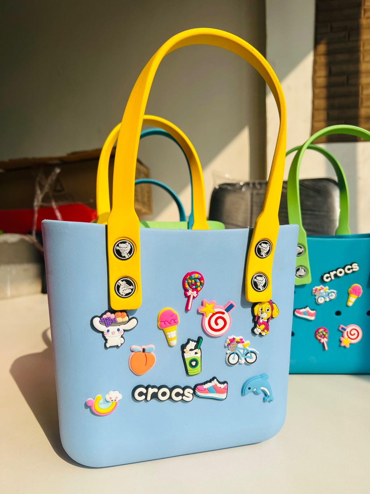 Crafting Diy Holder Crocs Bags