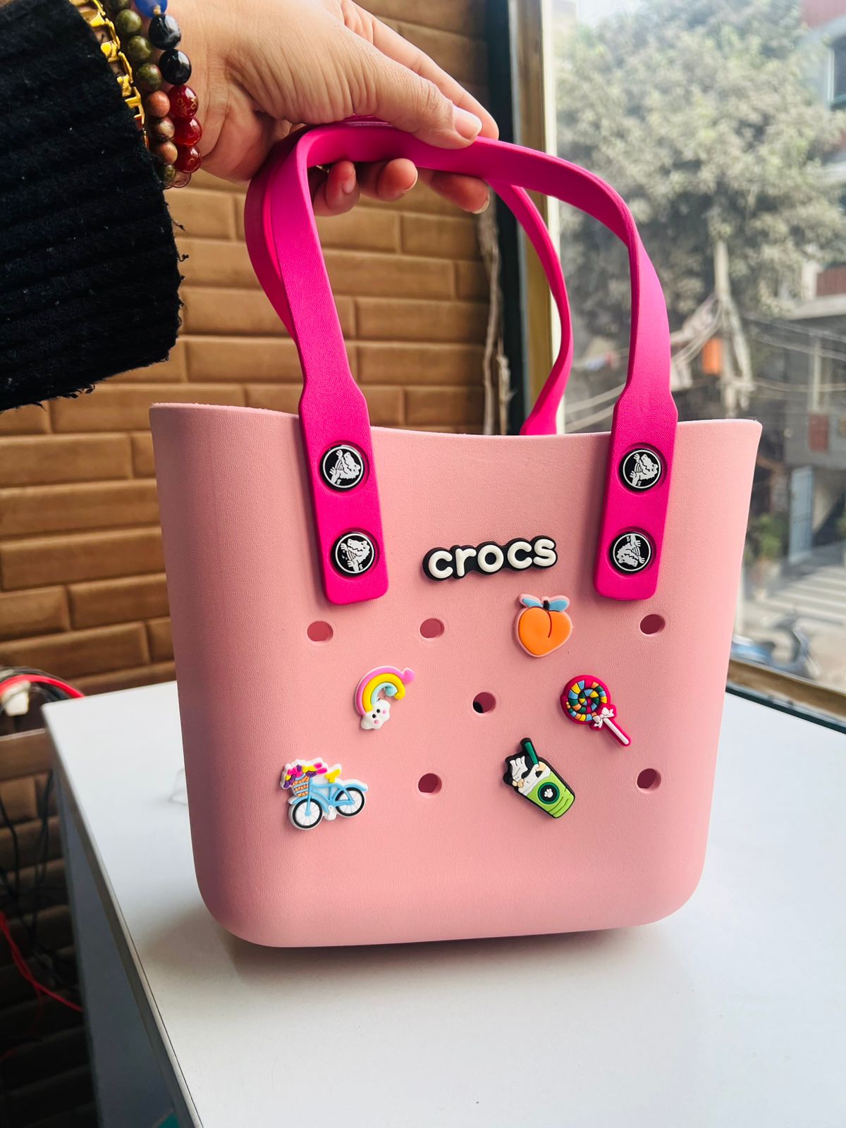 Crafting Diy Holder Crocs Bags