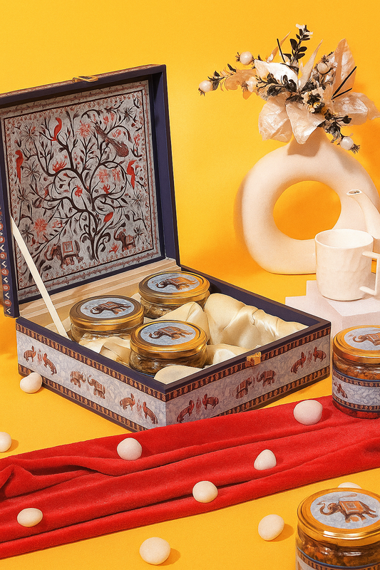 Premium 4 Jar Trunk Box