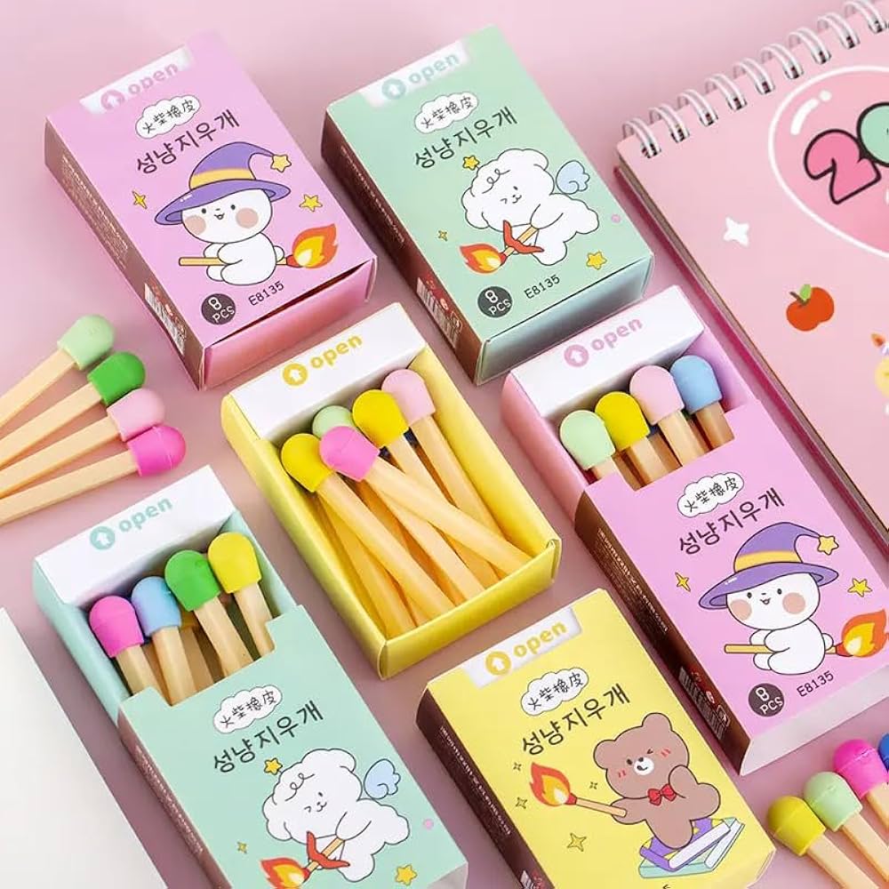 Matchstick Shape Eraser