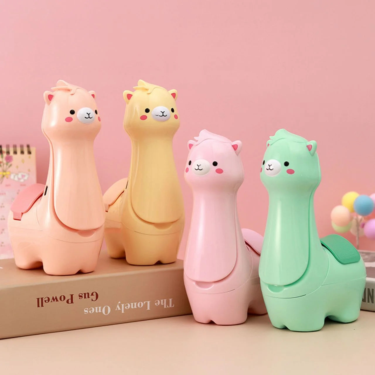 Cute Cartoon Folding Lamp With Pen Holder ( 397-4 )