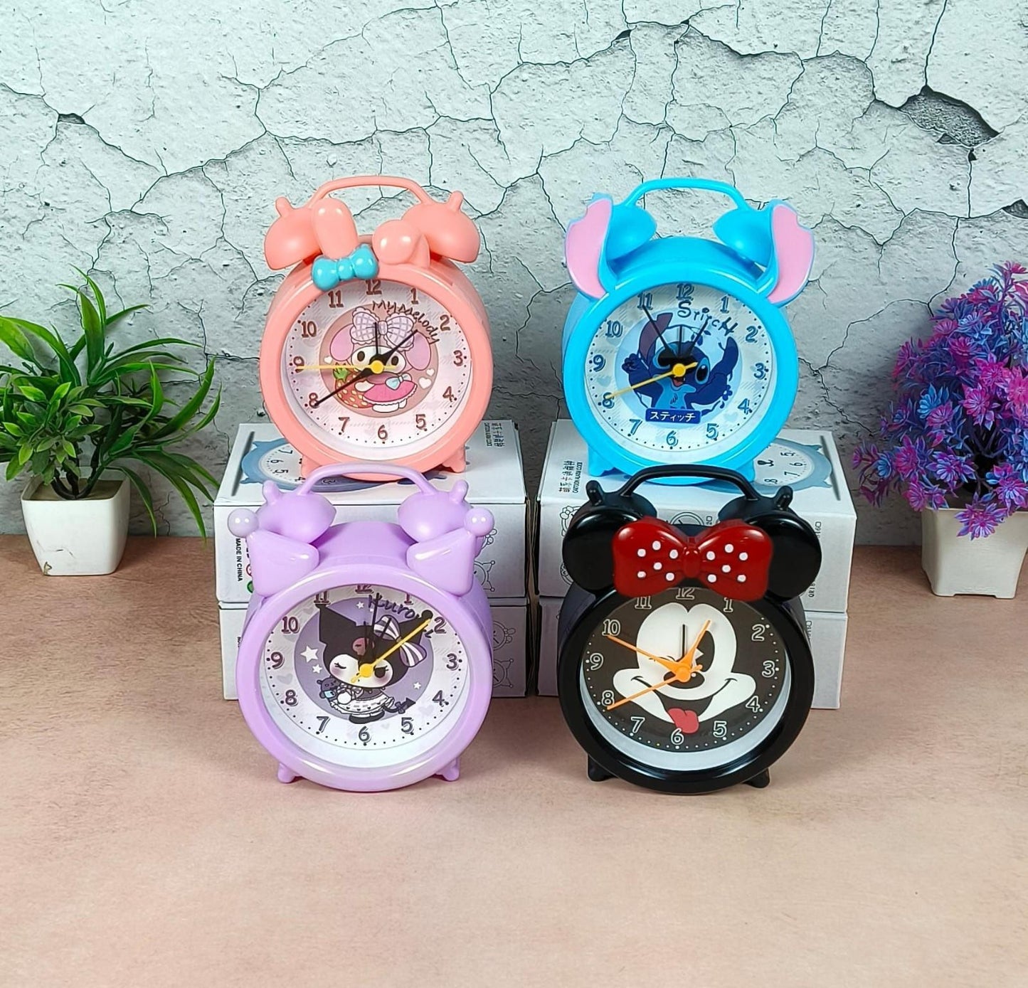 Wake & Smile Cartoon Timekeeper Clock