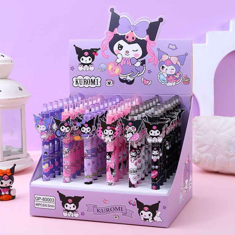 Cute Cartoon Click Gel Pen (1 pc)