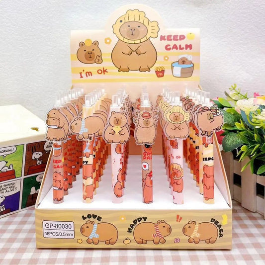 Cute Cartoon Click Gel Pen (1 pc)