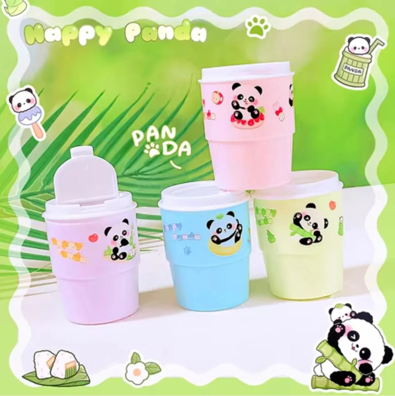 Panda Mini Cup Sharpeners