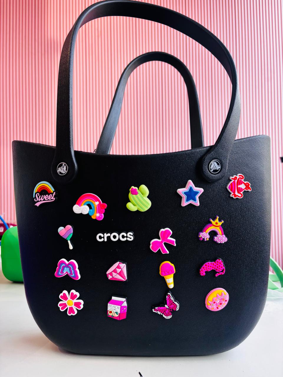 Sillicon Big Beach Bag With 17 Charms BG52