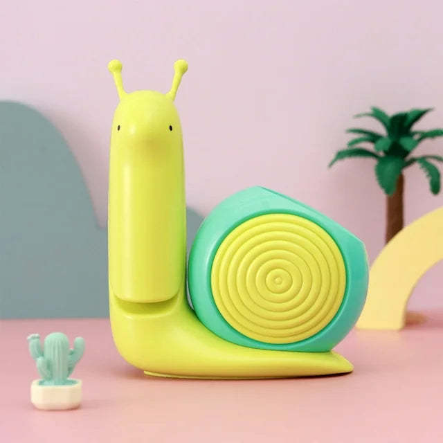 Snail Small Desk LED Lamp Folding Cute Night Light