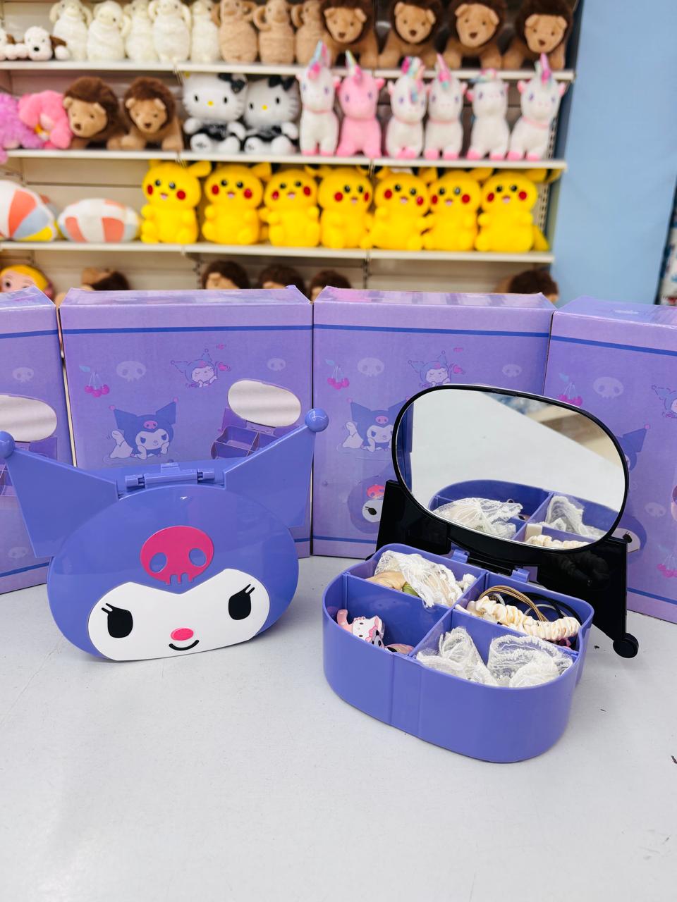 Kuromi Organizer with Mirror