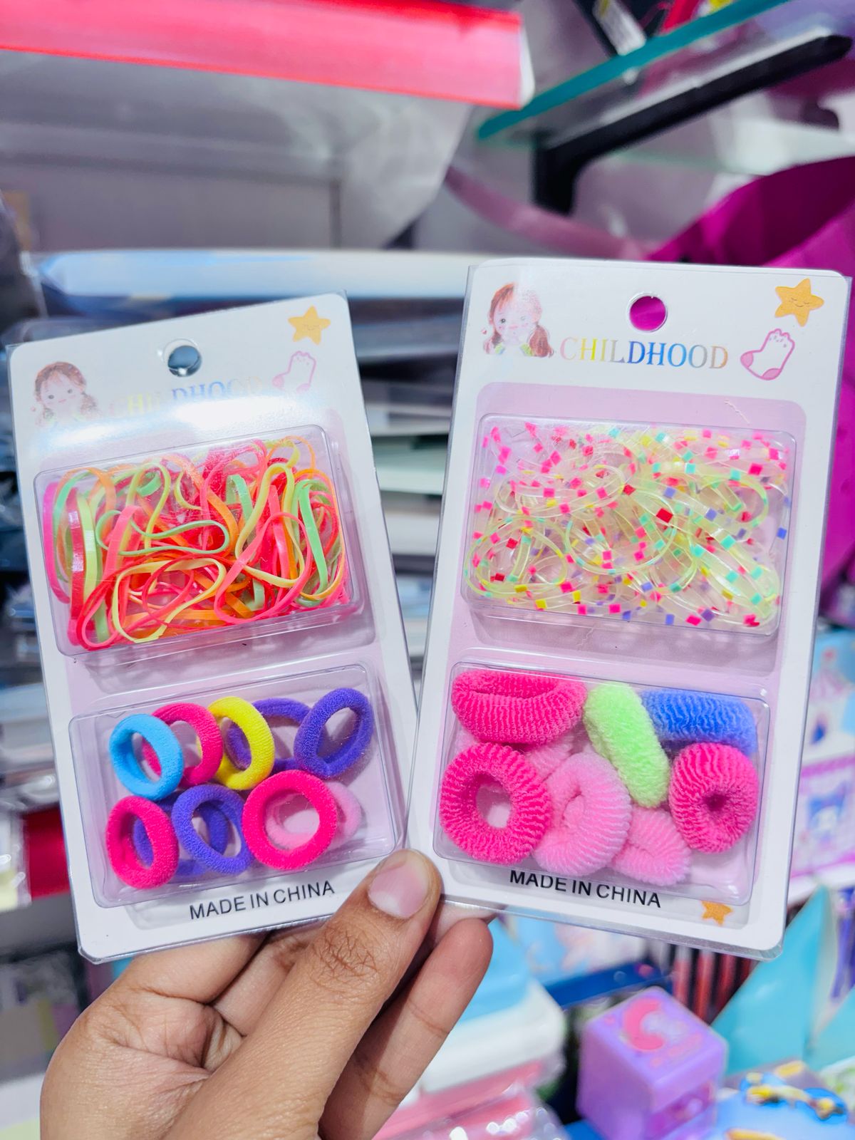 Rainbow Hair Ties (Pack of 2)