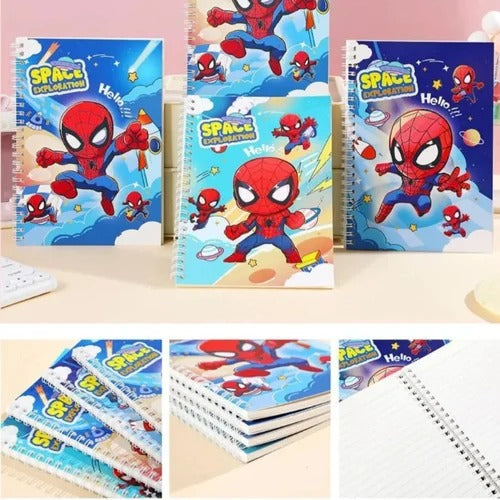 Spiderman Spiral Notebook