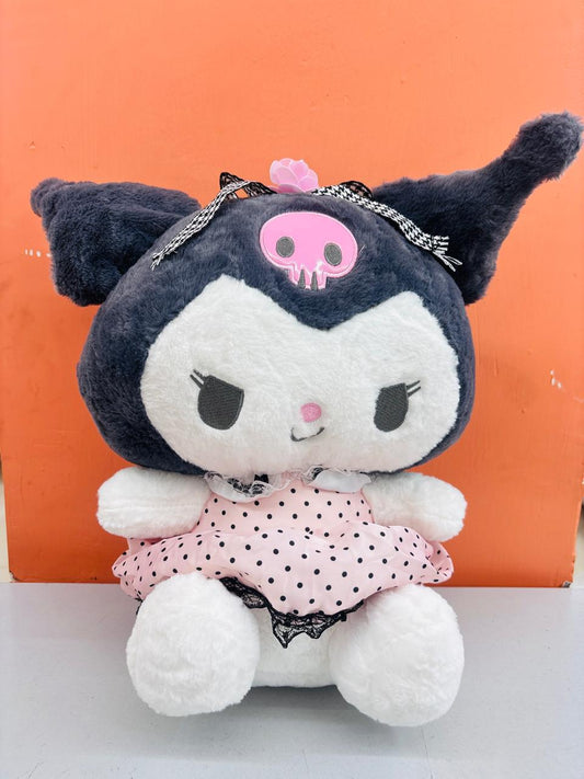 Kuromi Pink Bow Cuddle Plush