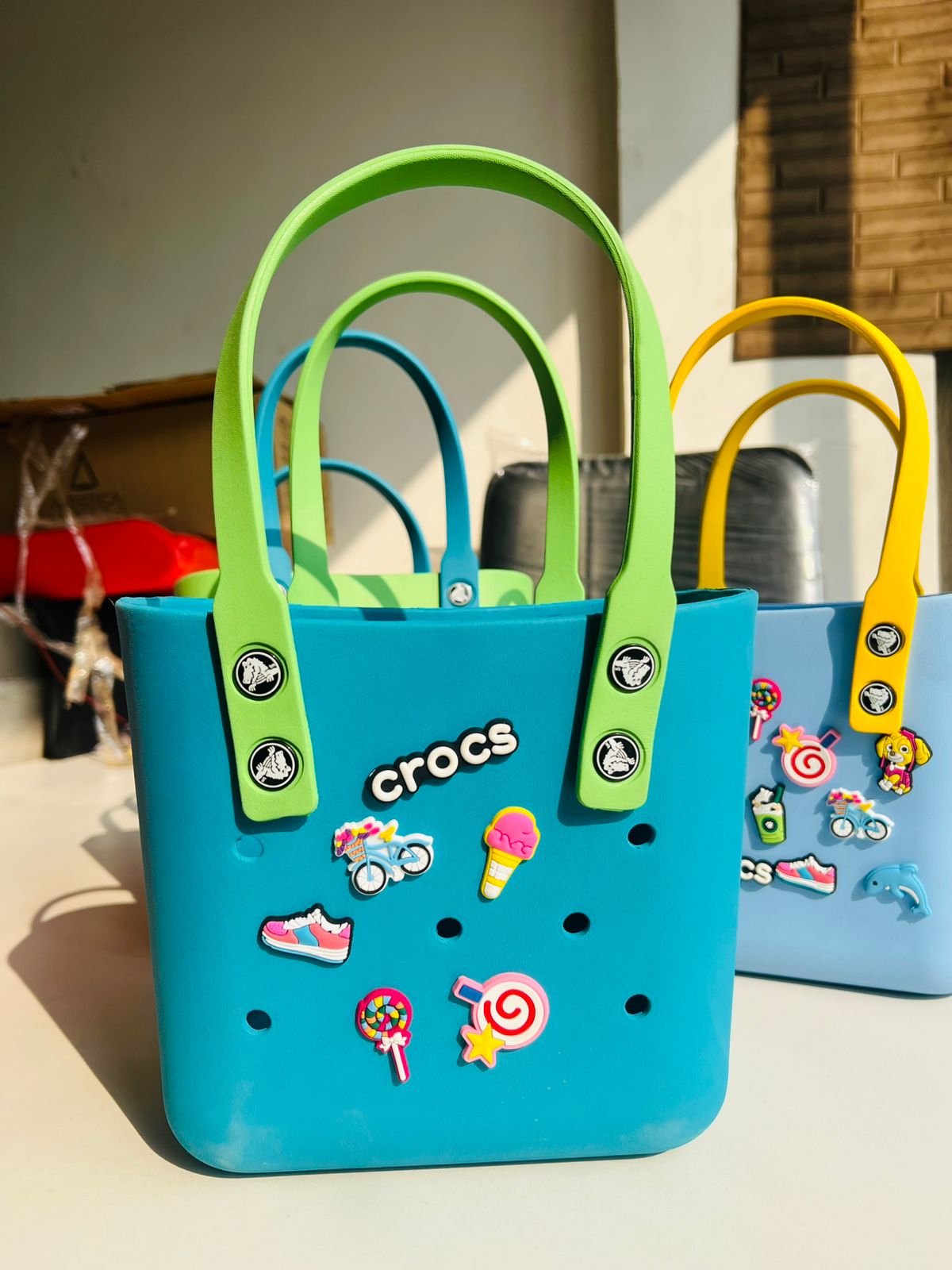 Crafting Diy Holder Crocs Bags