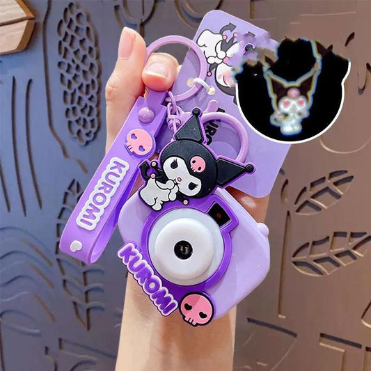 Kuromi Camera Projector Keychain