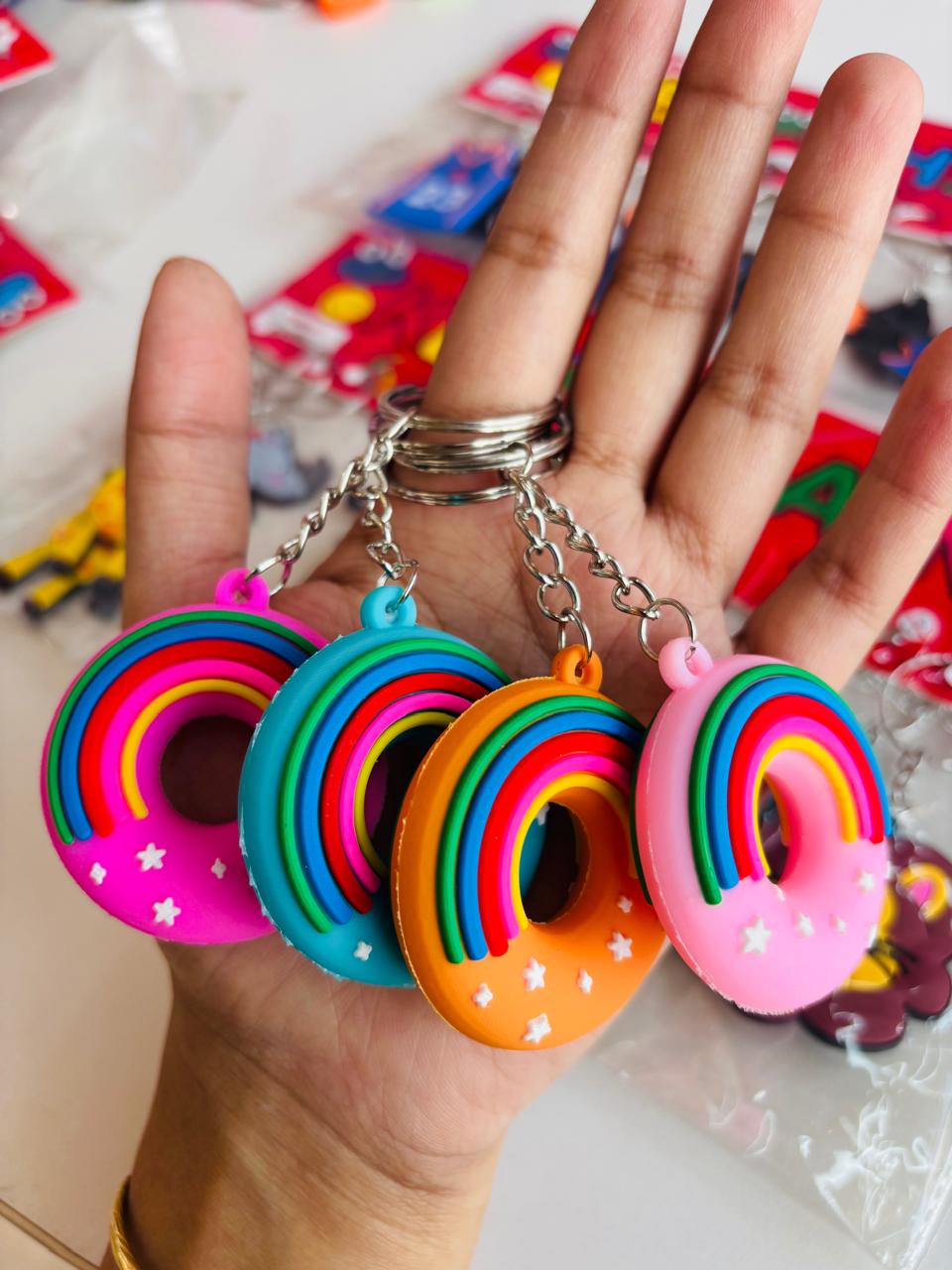 3D Mini Keychain ( Pack of 2 )