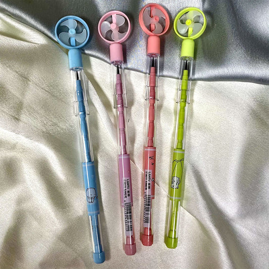 Fancy Pencil With Fan - Pack of 5 Pencils