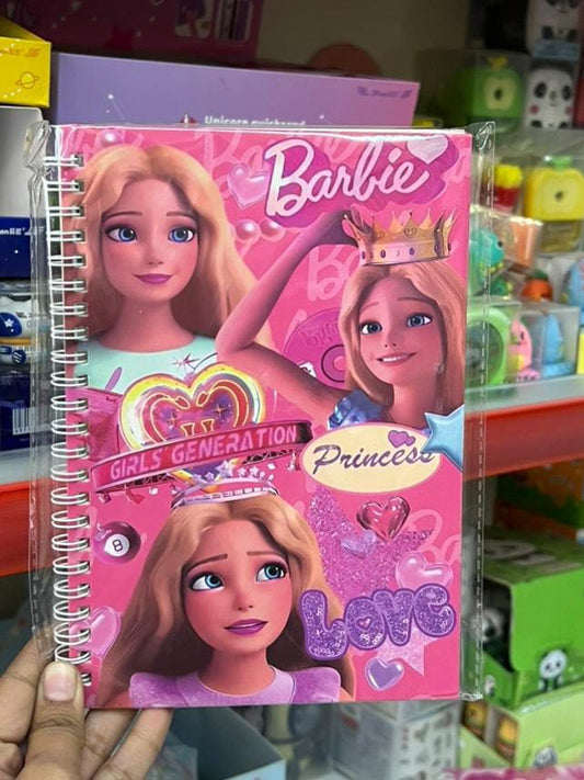 Barbie Spiral Notebook