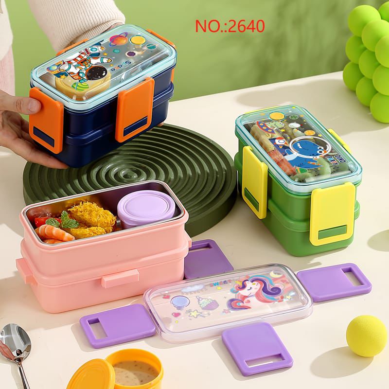 Double Decker Lunch Box ( 2640 )