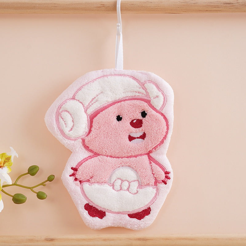 Cute Bear Hand Towel