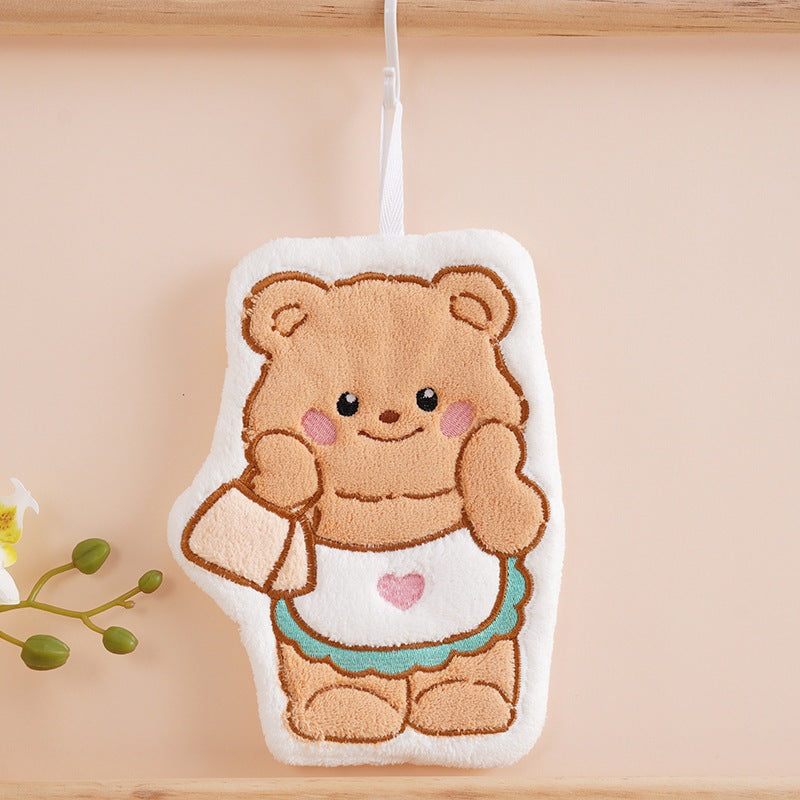 Cute Bear Hand Towel