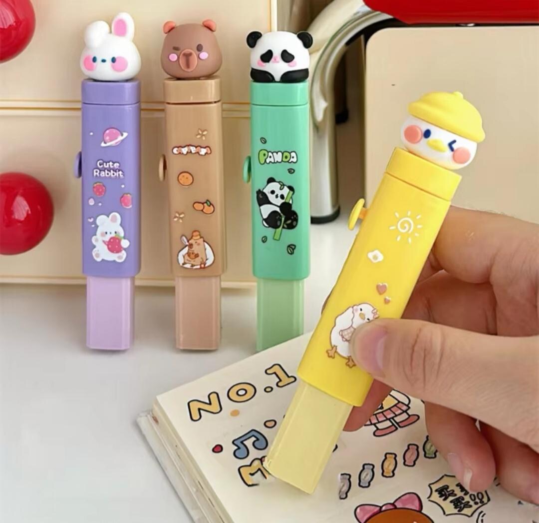 Cute Character Pop Eraser