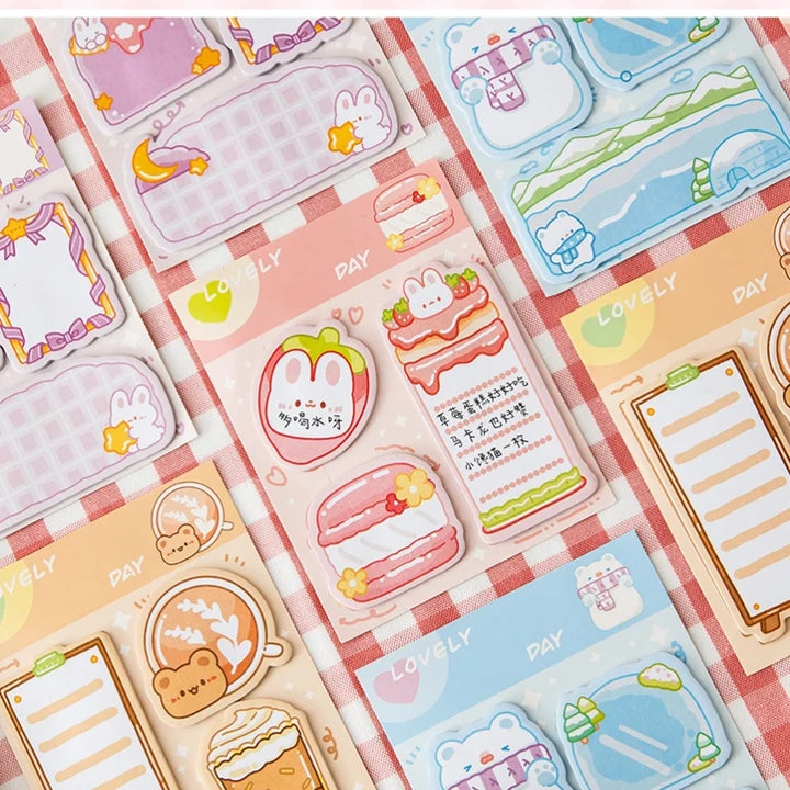Chibi Charm Kawaii Sticky Notes
