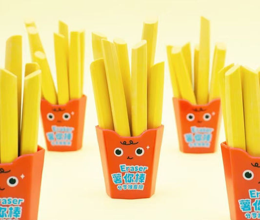 French Fries stick Eraser
