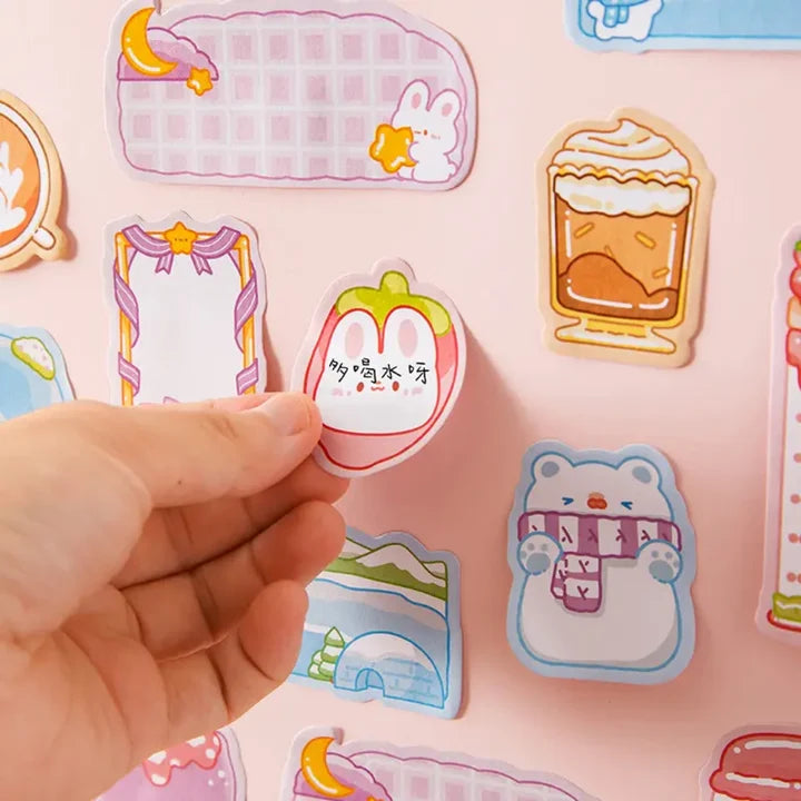 Chibi Charm Kawaii Sticky Notes