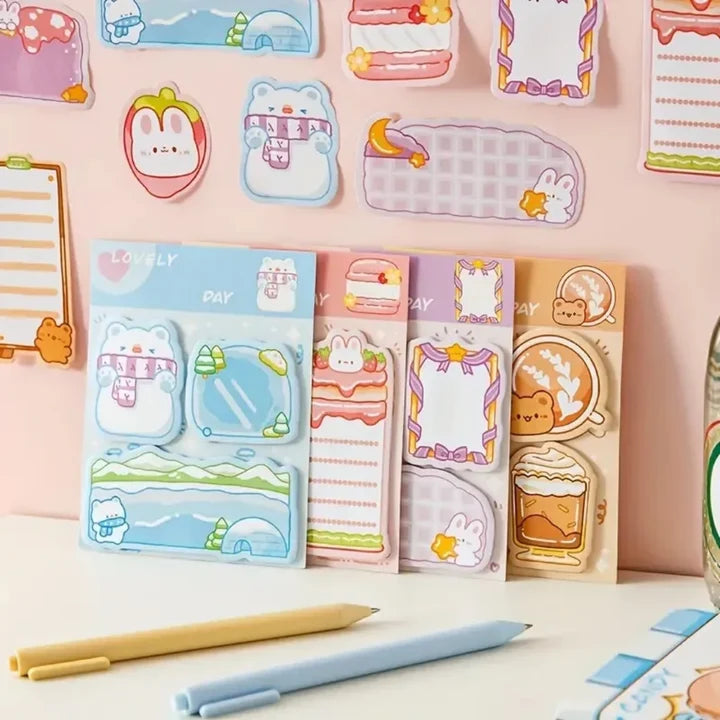 Chibi Charm Kawaii Sticky Notes