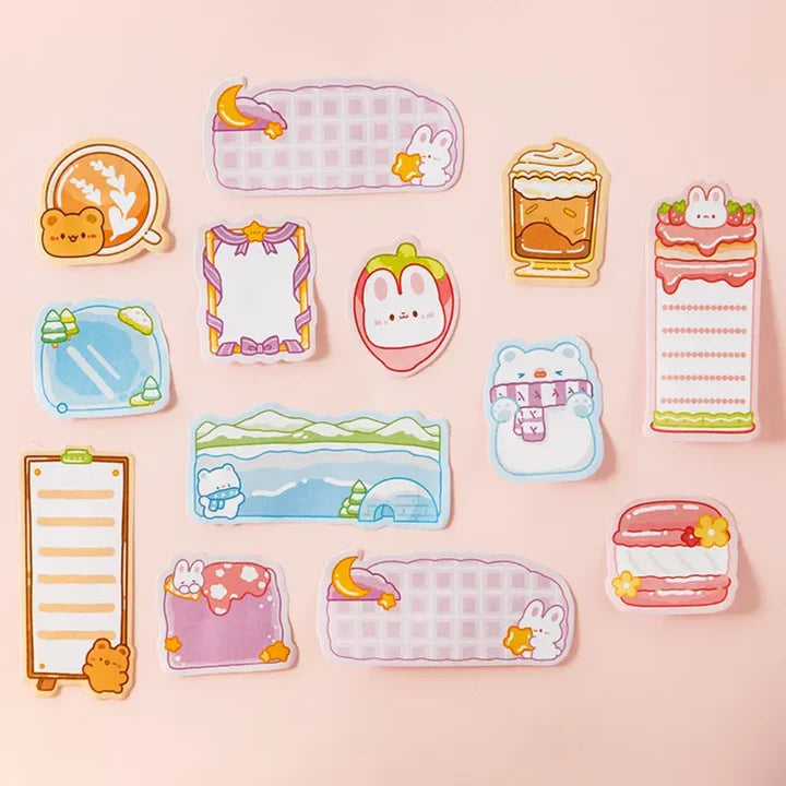 Chibi Charm Kawaii Sticky Notes
