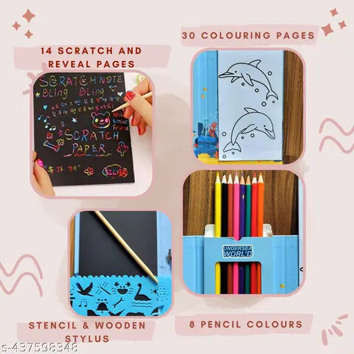 Creative Coloring Book Set for Kids