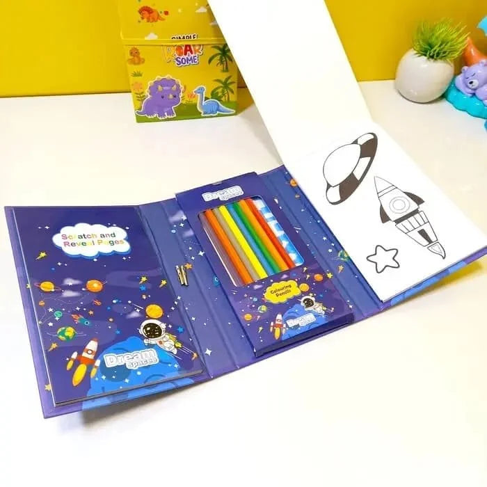 Creative Coloring Book Set for Kids