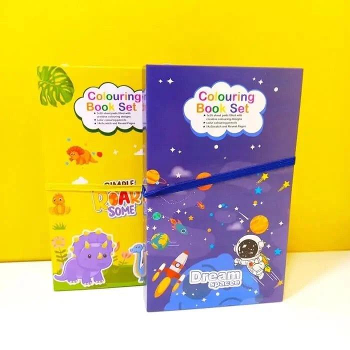 Creative Coloring Book Set for Kids